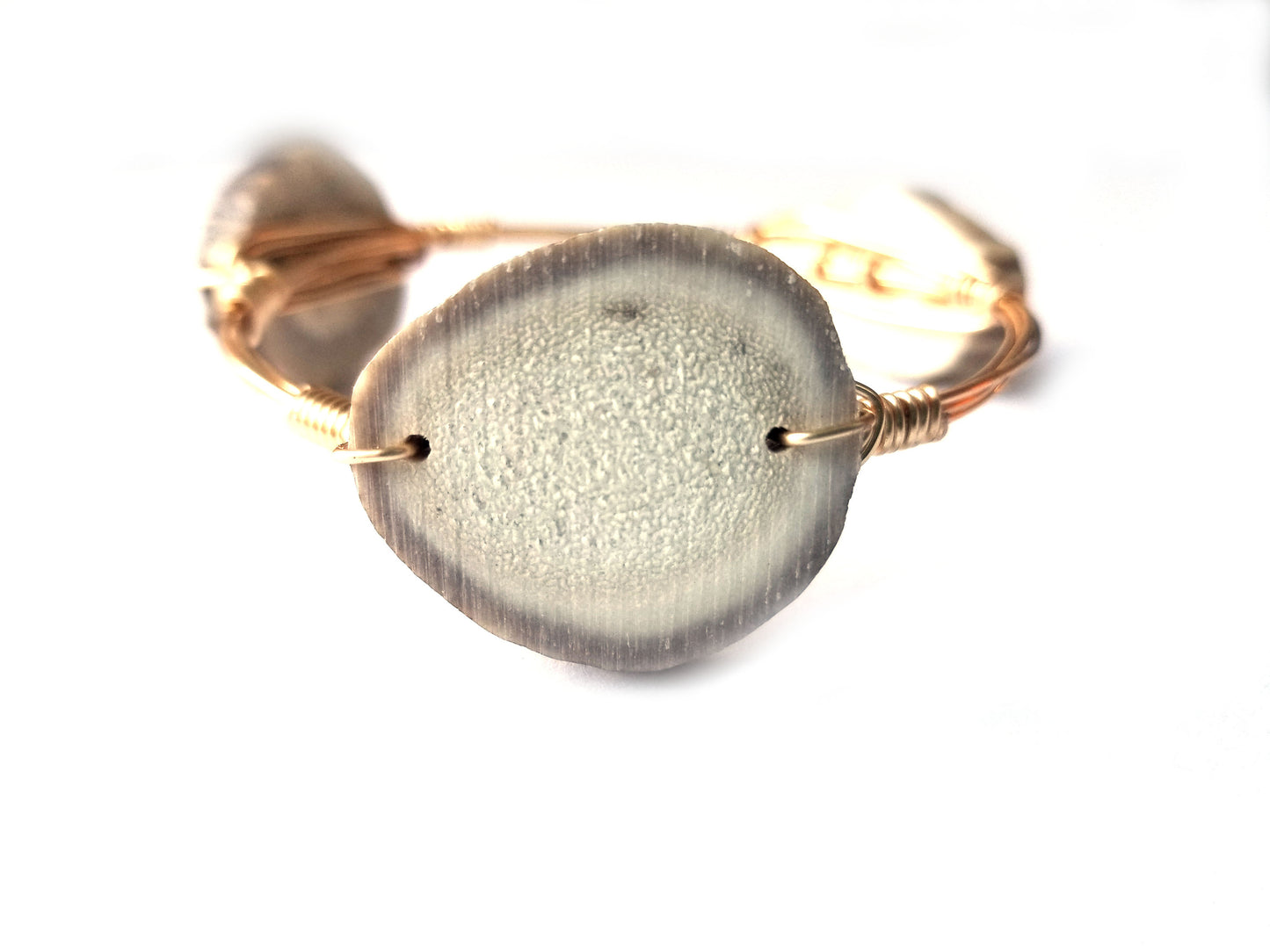 Aqua terra jasper bangle set